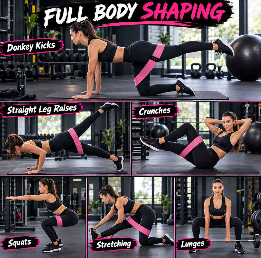Full Body Shaping Resistance Bands